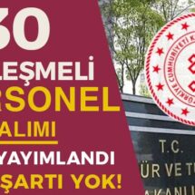 Kültür Bakanlığı 30 Personel Alımı ( Restoratör ) İlanı Yayımladı! KPSS Şartsız