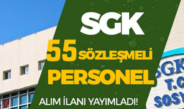 SGK 55 Kamu Personeli Alımı İlanı 2022 – KPSS 60 veya KPSS siz